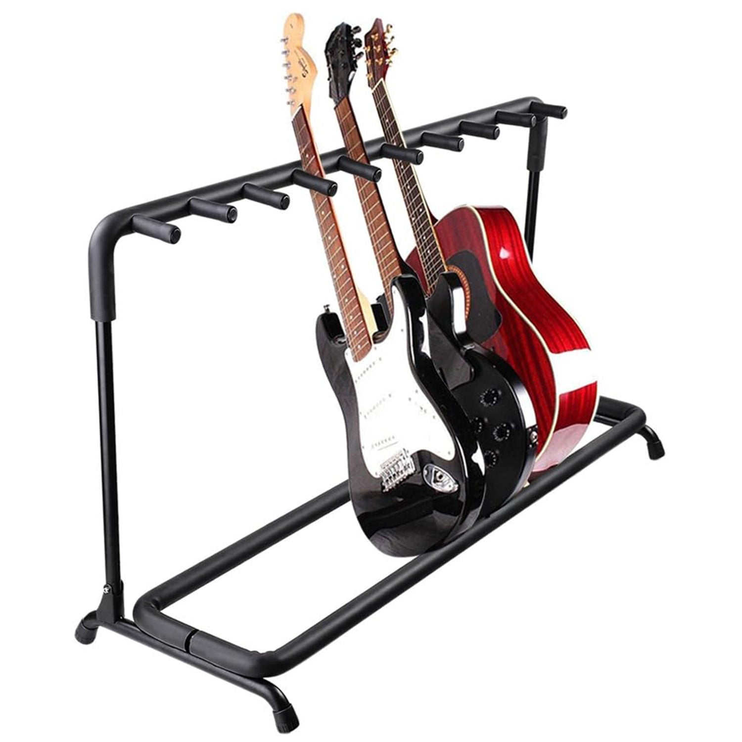 Resin Vat - Stojak na gitarę 5-gitarowy, podłogowy, z