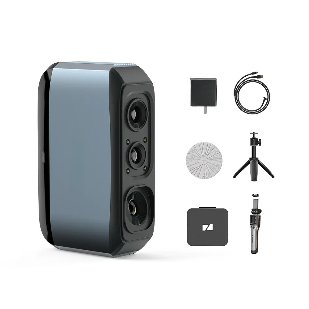 Handheld 3D Scanner High Precision - Ręczny skaner 3D z niebieskim światłem,