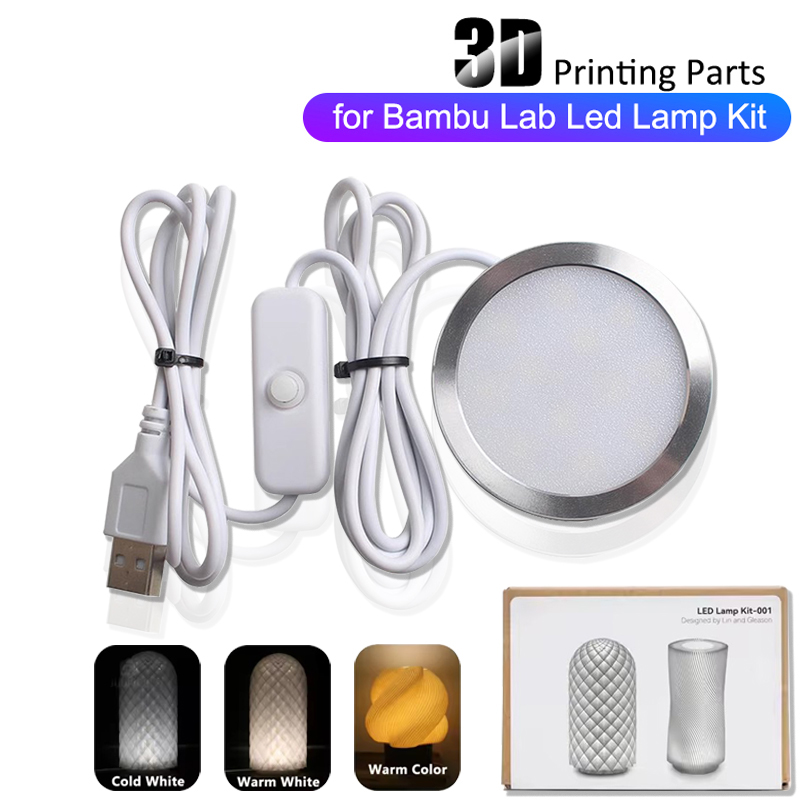 3D Printer Stand - Zestaw Regulowanych Lamp LED Bambu Lab,
