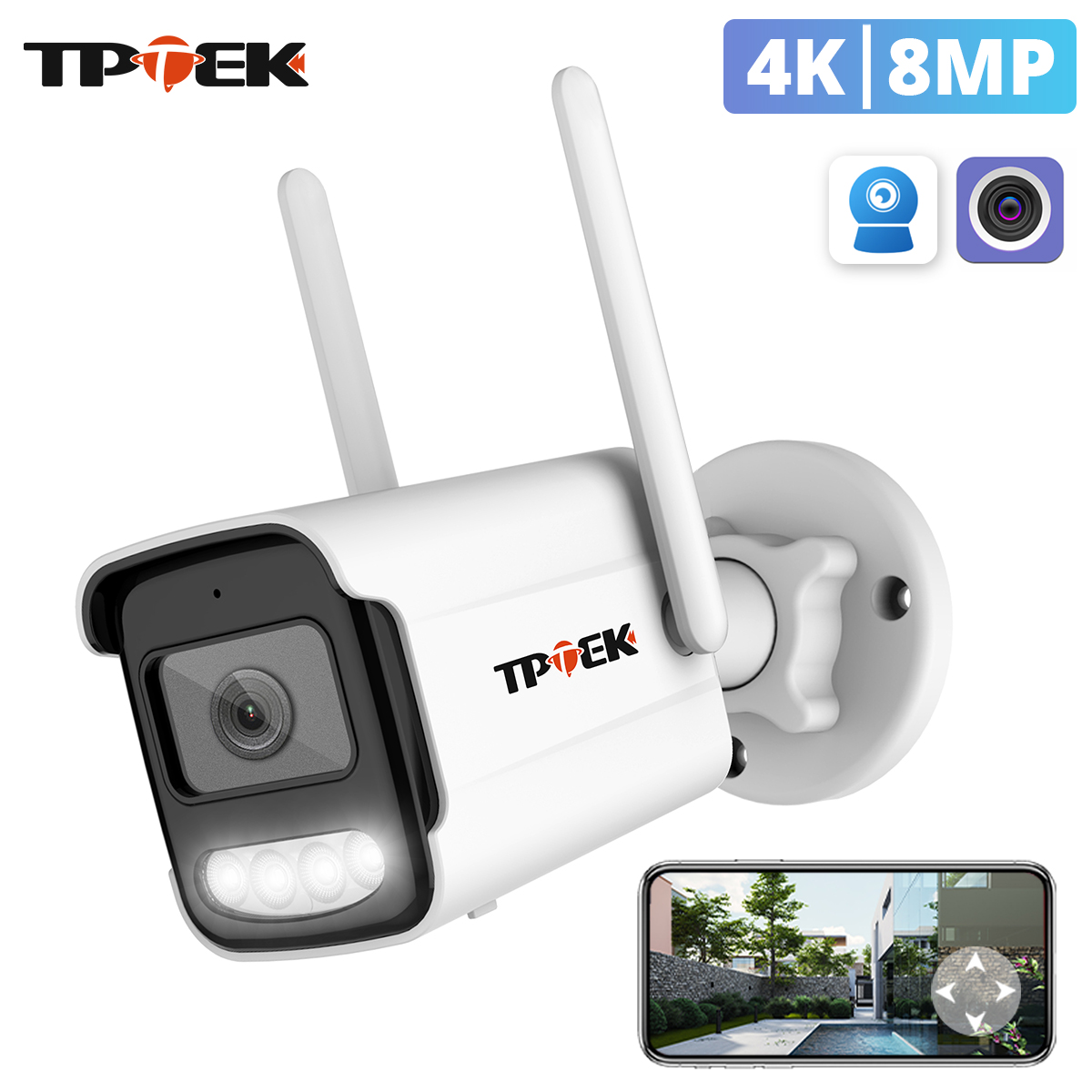 Kamera IP 8MP 4K, kamera monit – Btt Skr Mini recenzja i cena
