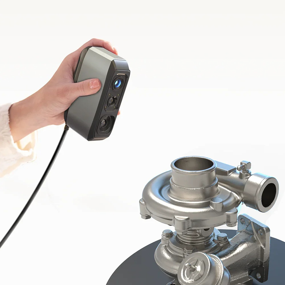 Ręczny skaner 3D z niebieskim  – Handheld 3D Scanner High Precision recenzja i cena