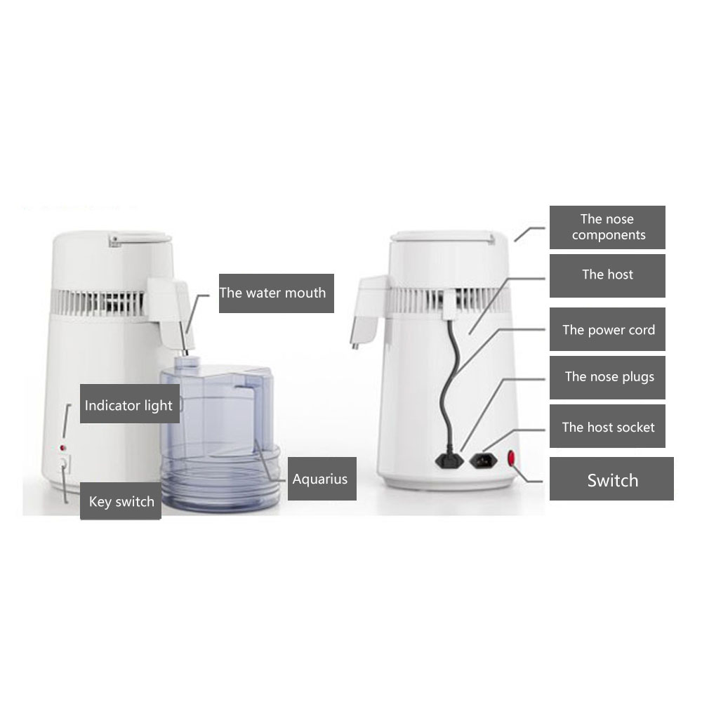 Destylator wody 750W 220V 4L o – Resin Vat recenzja i cena
