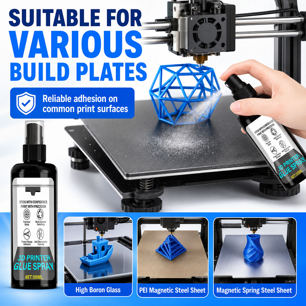 Mocny klej w sprayu do drukare – Tpu Filament recenzja i cena