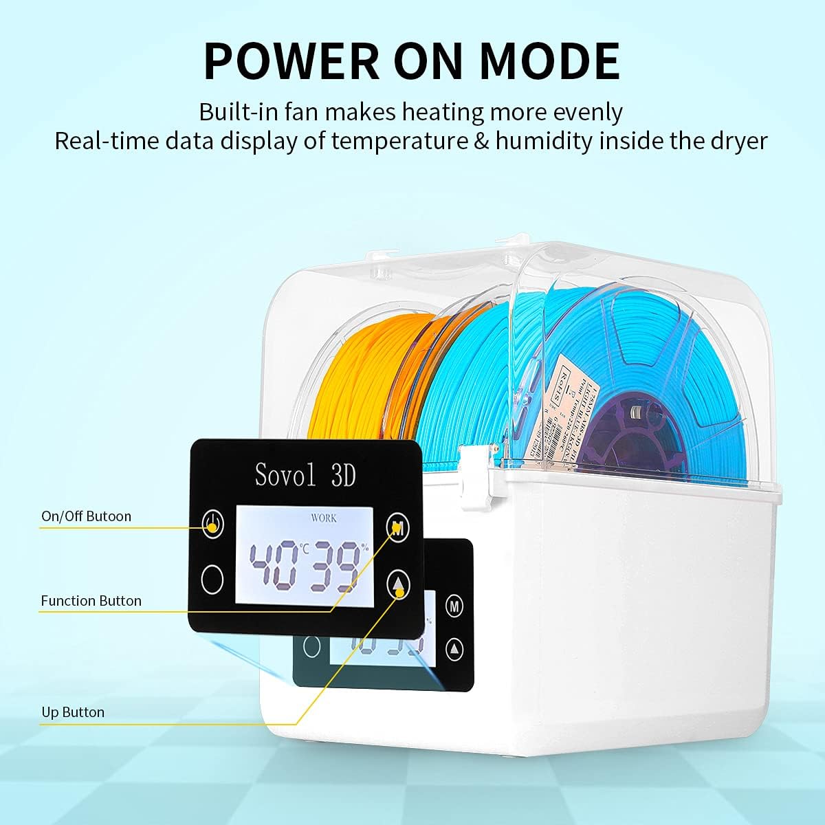 Sovol Filament Dryer 2023, SH0 – Enclosure 3D Printer recenzja i cena