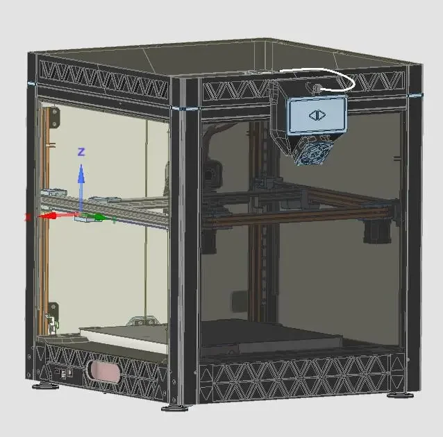 Kompletny zestaw obudowy PC So – Enclosure 3D Printer recenzja i cena